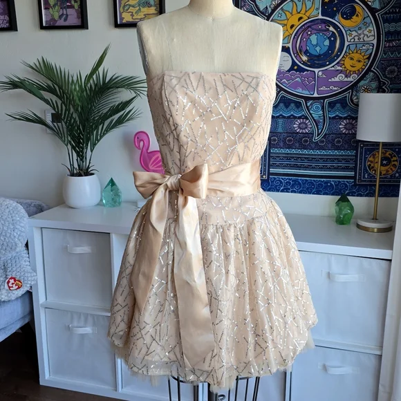 chinese dress ladies Size 6 Jessica McClintock 700375 Ivory Gown  Bridal Sense